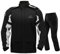 IRON JIA'S Giacca impermeabile da uomo, impermeabile, traspirante, per moto, impermeabile, antivento, per attività all'aria aperta Nero-L
