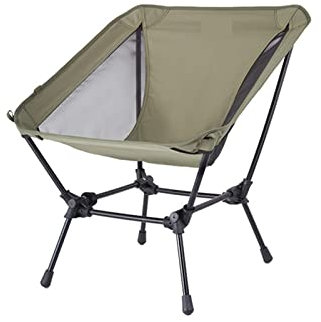 GaRcan Campingstuhl, Ultraleicht, tragbar, Outdoor-Picknickhocker, faltbar und leicht zu tragen, Liegestuhl, Angelstuhl (B)