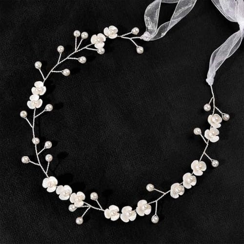 BDEPSTR Braut Hochzeit Kristall Haarbänder Damen Kopfbedeckungen und Mädchen Haarschmuck