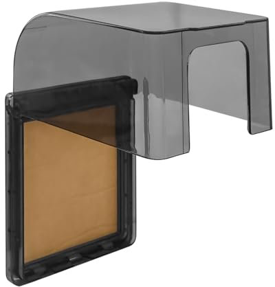 Hevysuo 1 Pieza Pared Cubierta Enchufe 86 Tapa,Plásticos Enchufe Lmpermeable Salida Protector,Autoadhesiva Corriente Protector Aire Libre Tapa para Baño,Hogar,Exterior,12,2 x 10,8 x 7,3cm