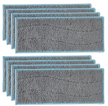 ZVVOEDMR Waschbare Nasswischpads, Kompatibel Mit Braava, Jet M6 Roboterstaubsauger, Wischtücher, Lappen, Pads, Ersatzzubehör, Teile, Reinigungstuch(8pcs)