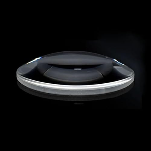 Prisma und Kaleidoskop, 50 mm, 52 mm, 55 mm, 60 mm, 70 mm, konvexe Linse, K9, optische Lupe for Hochleistungs-LED-Licht, Optik-Set for Wissenschaft, Klassenzimmer(D50 F120 C7.8 E2.9)