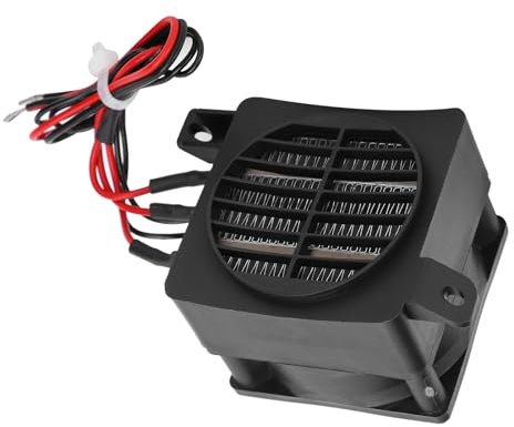 Fockety Riscaldatore, 220 V 300 W Riscaldatore d'aria con Ventola, Ceramico Elettrico Riscadatore Componente, per la Scrivania Dell'Uscio Della Telecamera