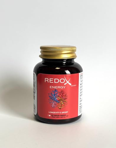 REDOX ENERGY – Integratore alimentare con vitamine ed estratto di miglio | Supporto capelli, energia e benessere cellulare | 30 capsule – SICURMED
