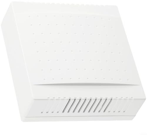 Campanello per hotel 220 V cablato campanello con suono Din Don per casa ufficio villa bianco, 108 x 108 x 36 mm