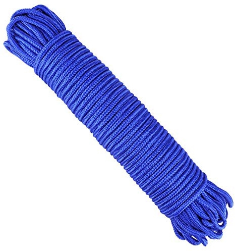 G2PLUS 8mm Paracord Seil, Nylonseil, 20M Multifunktional Outdoor Seil, Kletterndes Zugbinde Seil, Wäsche Seil für Kampierenden Garten im Freien