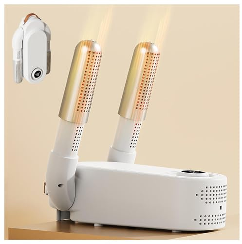 Boot and Glove Dryer, Boots Dryer with Heat Fan Portable Folding Design and Timer, Boots Dryers Dry Shoes Machine Dryer for Camping Travelling or Skiing