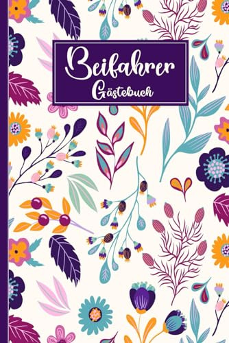 Beifahrer Gästebuch: Ein unterhaltsames Beifahrer-Gästebuch für Bewertungen während der Fahrt, mit einer Vielzahl witziger Fragen zum Ausfüllen und Lachen unterwegs. -9-