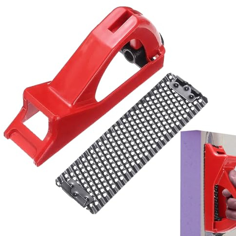 Cepilladora/Rallador Para Placa De Yeso - Cepillo Para Placas De Yeso, Garlopa De Una Mano Para Placas De Yeso, Herramienta Manual Para Alisar Cartón Yeso/Placa De Yeso - Limar/Raspar/Cepillado
