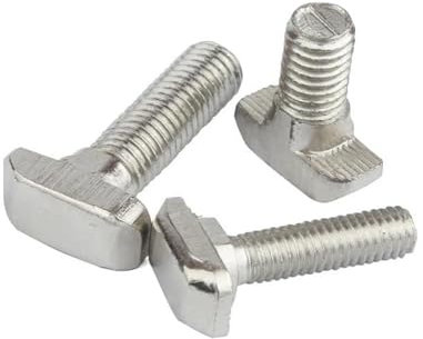 M5/M6/M8 T-Hammerkopfschrauben T-Bolzen Aluminiumverbinder T-Kopfschrauben, 5 Stück, 40S-M8X30