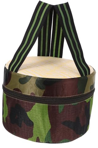 Yardwe Campingstuhl zusammenklappbarer Hocker Rollhocker Poolstuhl Strandliegestuhl Sitz für Gartenarbeit gartenarbeitssitz gartensitz stühle Gartenhocker tragbarer Campinghocker Schaum