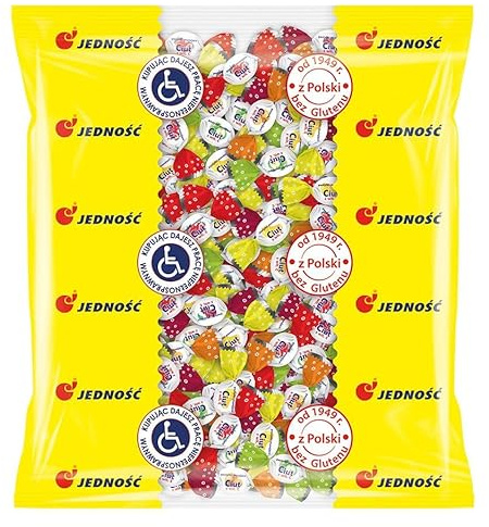 Bonbons Großpackung Mini Pulverisierte - Ciut Fruchtbonbons 1kg - Retro-Süßigkeiten aus den 90er