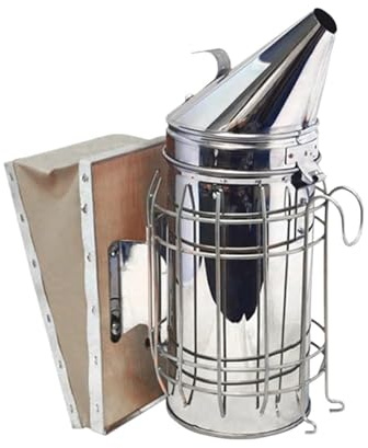 1 stücke Edelstahl Rauch Sprayer Bee Raucher Imkerei Imker Gewidmet Geräucherte Biene Bienenzucht Ausrüstung Bienenhaus-Werkzeug