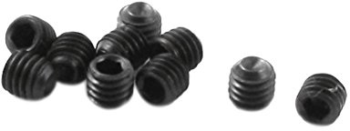 Aexit 10 stücke Ersatzteile M3 x 3mm Schwarz Kunststoff Innensechskant Madenschraube für RC Modell Spielzeug (9e8087c20163252edeff9d098f56052b)
