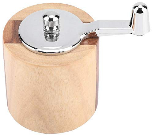 Hazmemejor Molinillo de Pimienta Manual con Manivela, Molinillo de Pimienta Ajustable, Molinillo de Sal y pimienta Manual para Sal Marina Gruesa, Grano de Pimienta