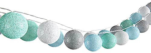 Vicco Lichterkette, Grün, 310 cm, mit Blinkfunktion und Batteriebetrieb für Kinderzimmer