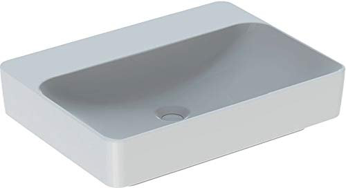 Geberit Aufsatzwaschtisch VariForm 60x45cm, m HLB, o ÜL, recht., we. K-Tect
