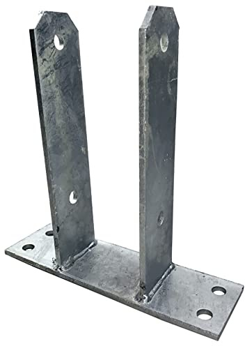 Pfostenträger 7x7cm U-Form zum Aufdübeln