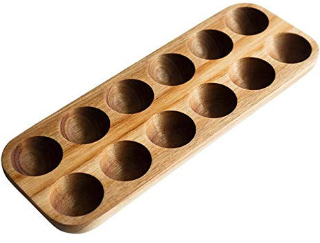 12 Holes Japanese Art Double Row Egg Storage Box House Organiser Rack Egg Holder Kitchen Decor Accessories