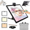 Tableau lumineux A3 sans fil à piles Lightbox 6 niveau de luminosité tableau lumineux traçant le tableau de copie LED rechargeable pour la peinture au diamant croquis