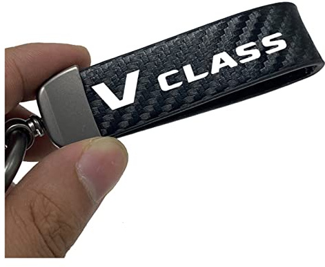 NEOOX Motorrad Schlüsselanhänger Autohalterung Lanyard Für Schlüssel Für Mercedes Benz A B C E R S V KLASSE CITAN Sprinter Viano VITO W124 W203 W204 (Farbe : V Class, Größe : Normal)