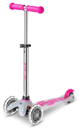 micro™ | Mini micro Deluxe Flux LED | Das ORIGINAL | Kinderroller ab 2 Jahren | Inklusive LED Rollen | Jungs & Mädchen 2-5 Jahre