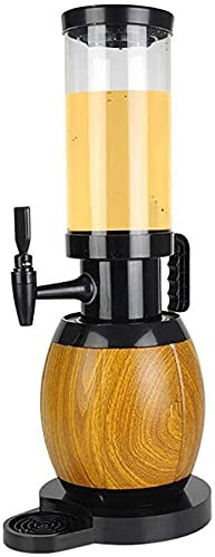 Dispensador de cerveza, barril de cerveza Dispensador de cerveza con refrigerador Pesaje de grano de madera Dispensador de bebidas de cerveza básico Accesorio de fiesta de bar con núcleo de hielo