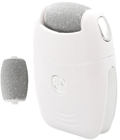 Quitacallos eléctrico para pies, pulidora eléctrica recargable para pies, lijadora de pies ligera, herramienta exfoliante para pies con 2 velocidades para un