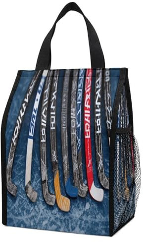Universelle isolierte Tasche, Eishockeyschläger bedruckte Kühltasche, Mehrzweck-Kühltasche, Reise-Kühltasche