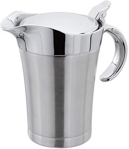 MEACEYR Bol à Sauce Vacances Saucière Saucière en Acier Inoxydable Isolant Sauce Cruche Sauce Bol Sauce Bateau pour Cuisine Restaurant Bol à Condiments