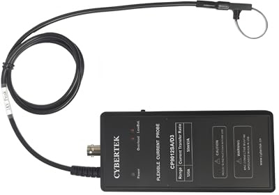 CYBERTEK CP9000SA Serie AC flexible Stromzange Oszilloskop Flexible Stromzange BNC-Schnittstelle kompatibel mit Oszilloskopen jeder Marke (CP9006SA)