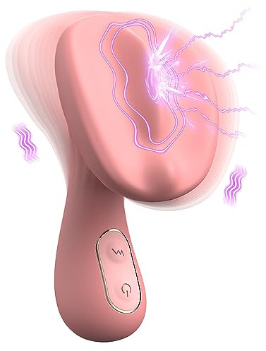 Teaser de pecho de cabeza de hongo, estimulador de clítoris vibrador de 10 frecuencias, masturbador de coqueteo femenino, vibrador de masaje para adultos