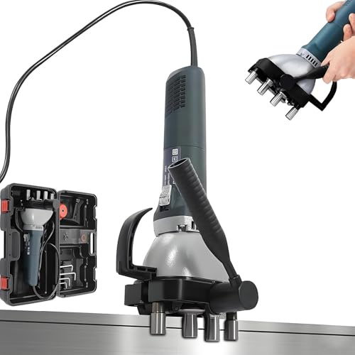 Máquina de bandas de borde de conducto portátil para conductos redondos, cuadrados, rectos, curvados y con forma