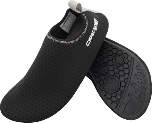 CRESSI sedan 1946 – Tropea Aqua Shoes – nya damstrumpor för skydd, rörelsefrihet och absolut mångsidighet i vattnet, utvecklade för pool, men också perfekta för havet – turkos – 40/41