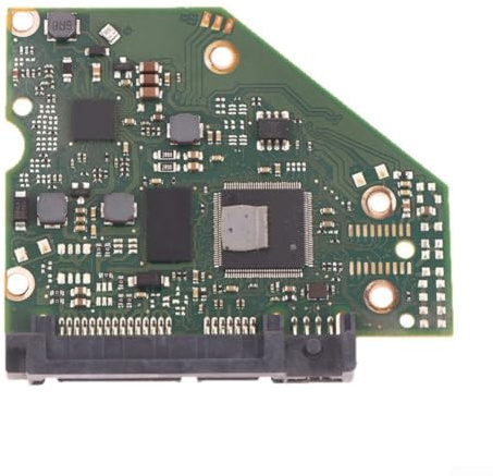 Festplatten-Controllerplatine für Seagate ST500DM002 ST1000VM002, Ersatzteil 100724095 REV A, leiser Betrieb, robuste PCB-Qualität für Desktop-HDD Reparatur