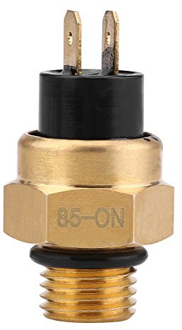 Gebläsetemperaturschalter, Keenso Gebläsethermostat-Temperaturschalter Schalter für den Thermostat-Temperatursensor des Kühlgebläses des Elektromotors