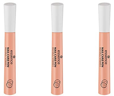 Esence Nail Care Pen - Lápiz para el cuidado de las uñas, contiene aceites ricos y vitamina E, transparente, nutritivo, natural, sin acetona, vegano, sin partículas de microplástico, 3 unidades (3 x 5