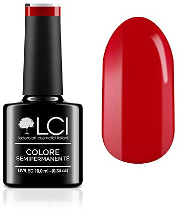 LCI Cosmetics Semipermanent Gel Nagellack 10 ml, Chanel Rot