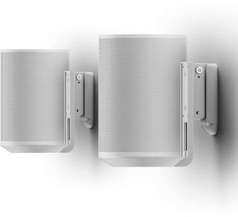 Flexson Supporto da parete per SONOS ERA100 - Bianco (Coppia)