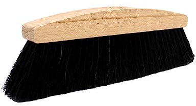 Perfetto Eco Scopa COCCIA in Legno con Fibra in CRINE Senza Manico 1 PZ