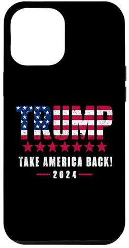 Trump-Flagge der USA Holt Amerika zurück 2024 Hülle für iPhone 15 Pro Max