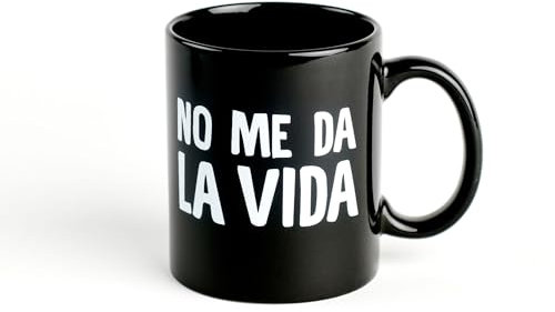 Miss Miserable Taza con mensaje No me da la vida