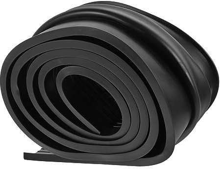 ETHZZLE 2m Weatherproof Garage Door Seal Strip Easy Install Rubber Sealing Tape