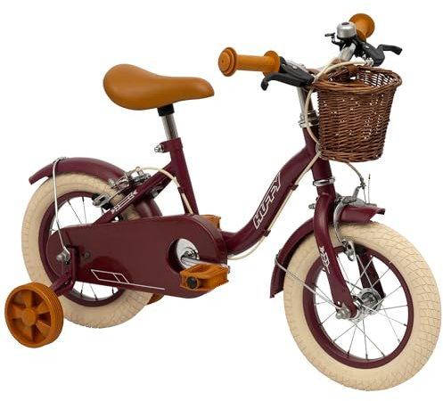 Huffy Vintage 12 Kinderfahrrad, für 3-5 Jahre, Burgunderrot
