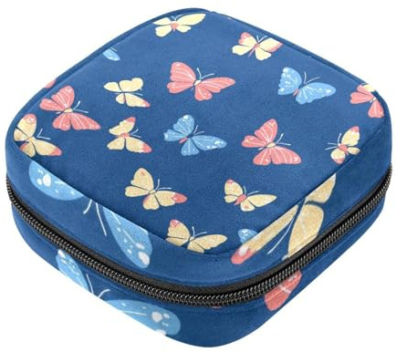 Borsa portaoggetti per assorbenti igienici, borsa per il primo ciclo mestruale per ragazze e donne, borsa per coppetta mestruale, porta tamponi mestruali femminili