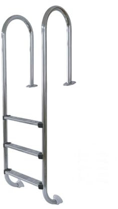 Swimming Pool Safety Grab Rail，Swimming Pool Ladder, for Indoor Outdoor Pool, Easy Assembly and Climbing(4 Steps)