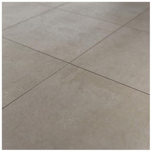 HORI Terrassenplatte Feinsteinzeug Terrassenfliese Fliese Platte für Garten, Balkon & Terrasse Im Format 60x60x2 cm Fläche: 1,44 qm Farbe: Sable