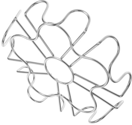 HOLIDYOYO Supporto Per Uova Vapore Acciaio Inossidabile Rack Di Cottura Versatile Per Pesce Verdure e Tamales Facile Da Pulire e Resistente Per Elettrodomestici Da Cucina