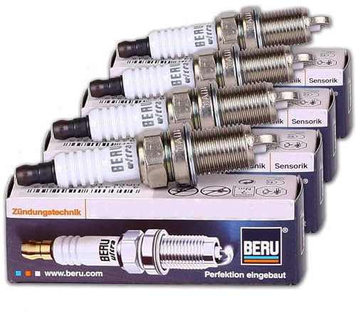 4x Beru Ultra Zündkerze | Z90 / 14FGH-7DTURX für A3 A4 A6 Golf Polo Passat Bora