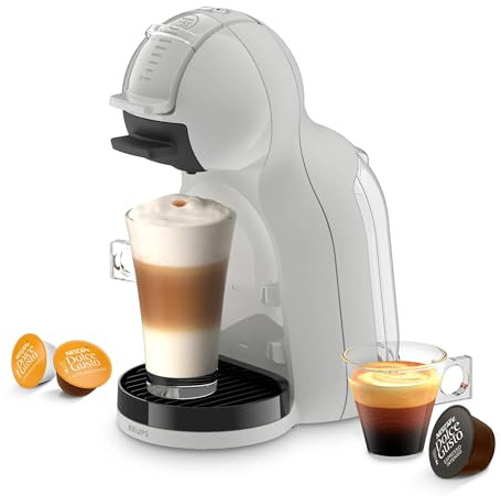 KRUPS Dolce Gusto Mini Me, Cafetera Cápsulas, Capacidad 0,8L, Gris